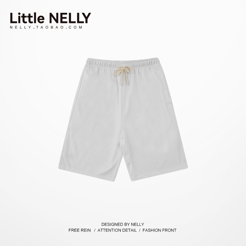 Mens Banks Short Sky Grey Linen Texture |  Shorts Bottoms Mens