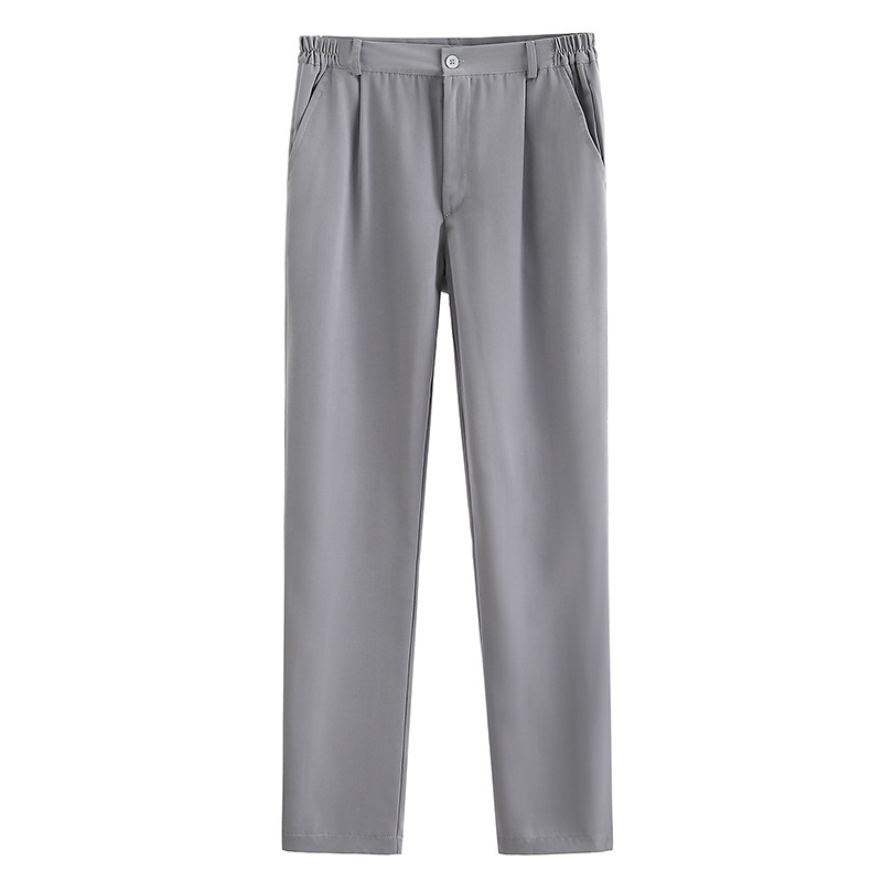 Mens Cascade Elastic Waist Trouser Sky Grey |  Pants Bottoms Mens