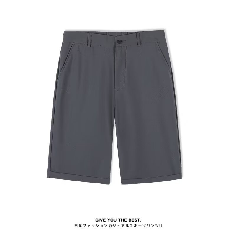 Mens Fleet Chino Short 8.5″ Charcoal |  Shorts Bottoms Charcoal