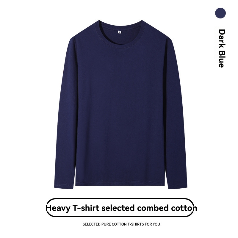 Mens Long-Sleeve Strato Tech Tee Navy Heather |  Long Sleeve Tops Long Sleeve Tops Long Sleeve Tops