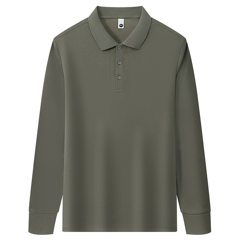 Mens Long Sleeve Westport Polo Oatmeal Heather |  Long Sleeve Tops Long Sleeve Tops Long Sleeve Tops