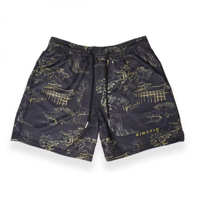 Mens Maverick Volley Short Dark Umber Zion |  Shorts Bottoms Dark Umber Zion