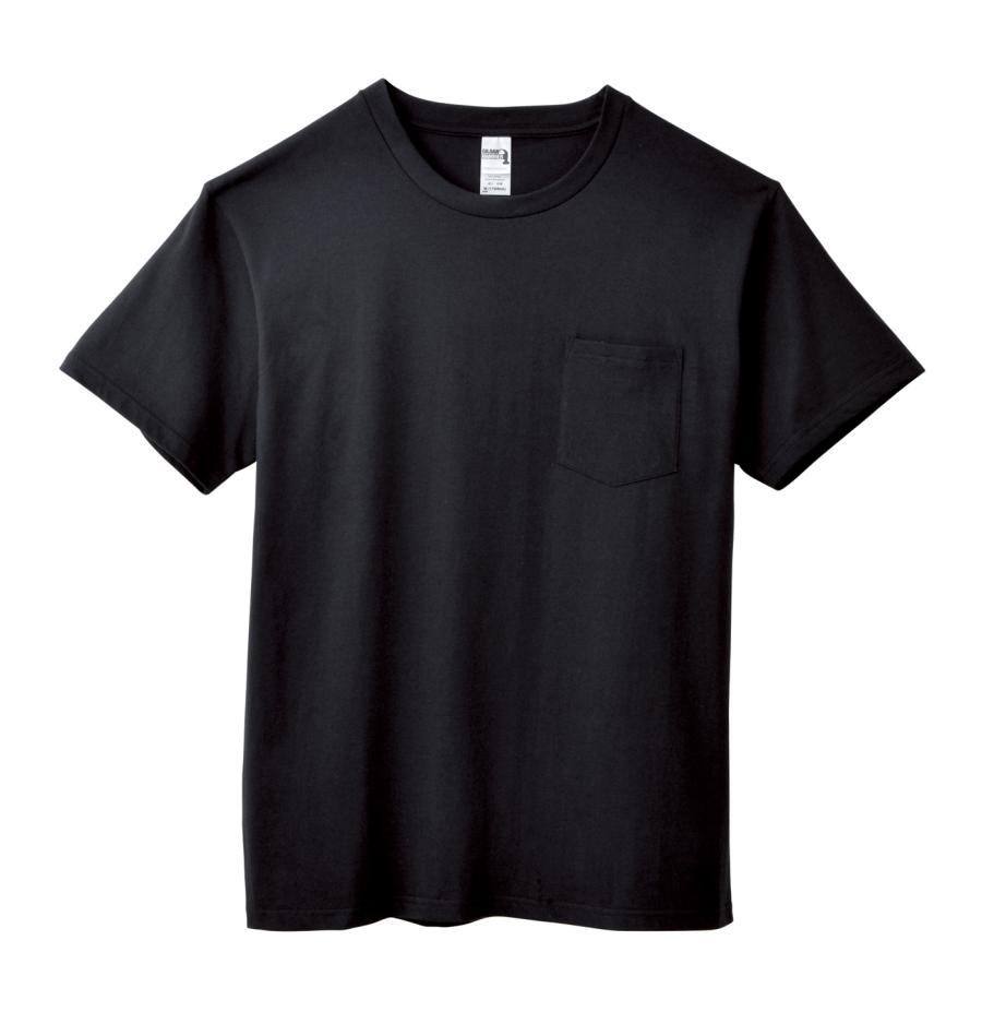 Mens Men’s Feather Pocket Tee Black |  Short Sleeve Tees Mens Black