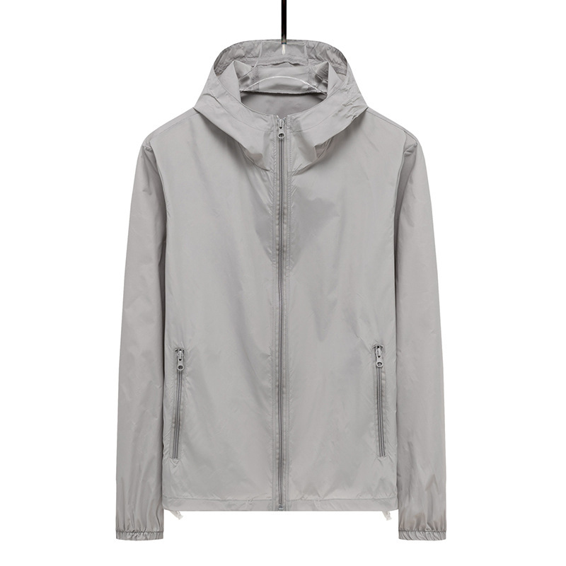 Mens Outdoor Trainer Shell Platinum Linen Texture |  Outerwear Mens Mens