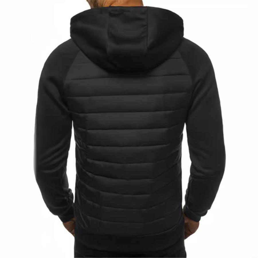 Mens Steadfast Insulated Hybrid Black |  Outerwear Mens Black