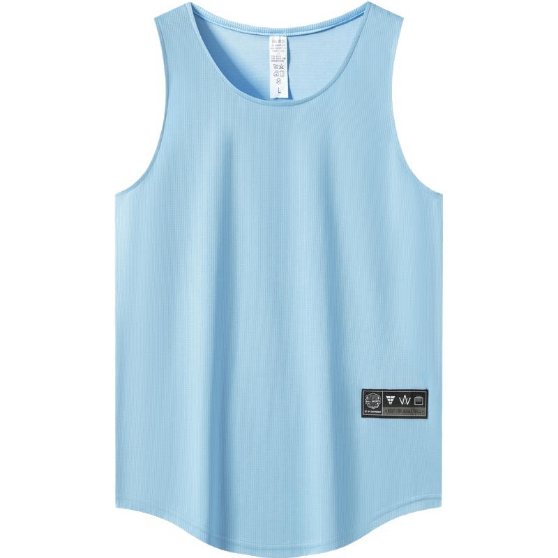 Mens Strato Tech Tank Chambray Heather |  Tanks Mens Chambray Heather