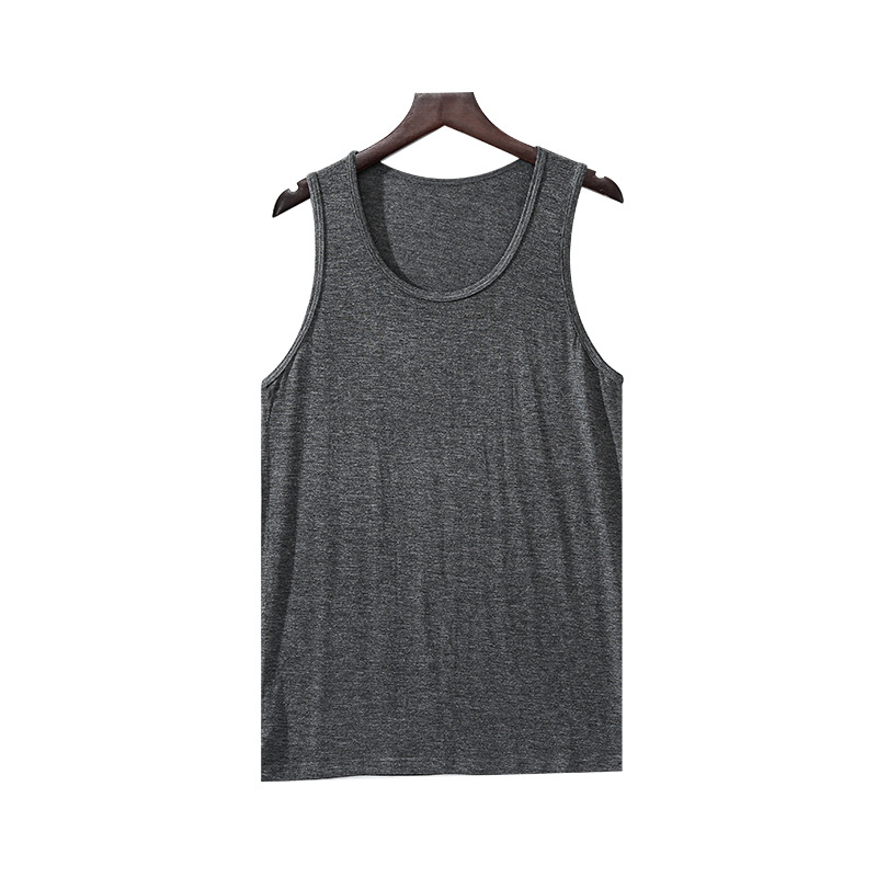 Mens Strato Tech Tank Charcoal Heather |  Tanks Mens Charcoal Heather