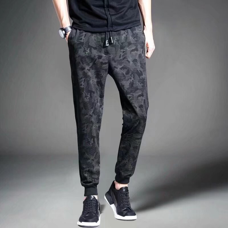 Mens Sunday Performance Jogger Black Camo |  Joggers Bottoms Black Camo