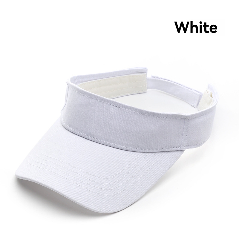 Mens Topspin Visor White |  Headwear Accessories Headwear