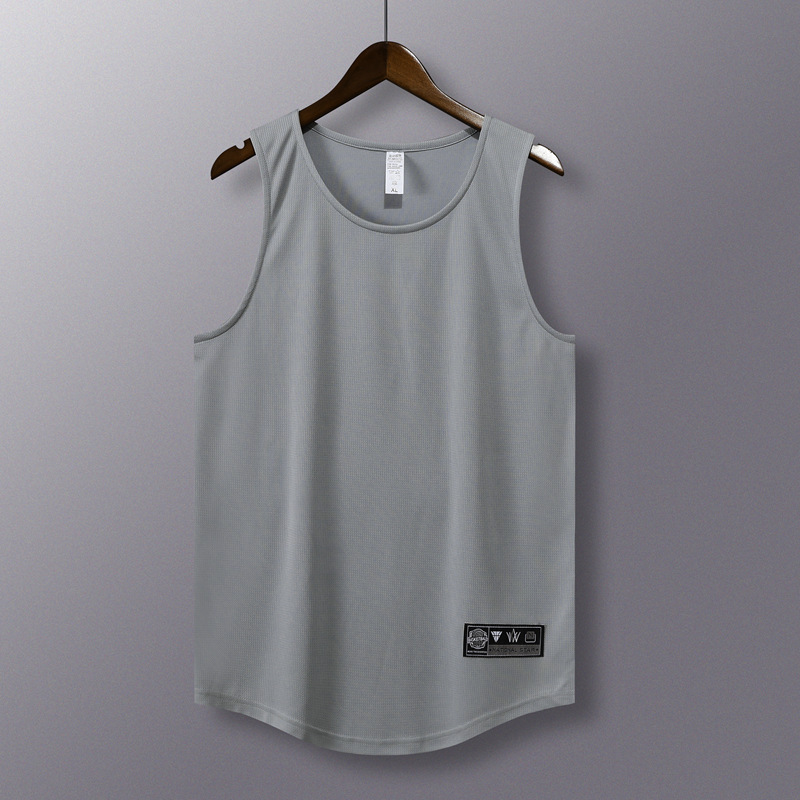 Mens Tradewind Performance Tank 2.0 Heather Grey |  Short Sleeve Tees Mens Heather Grey