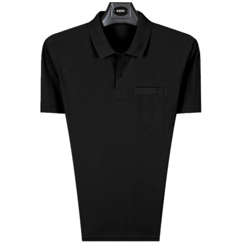 Mens Zephyr Polo Black Heather |  Polos & Henleys Mens Black Heather