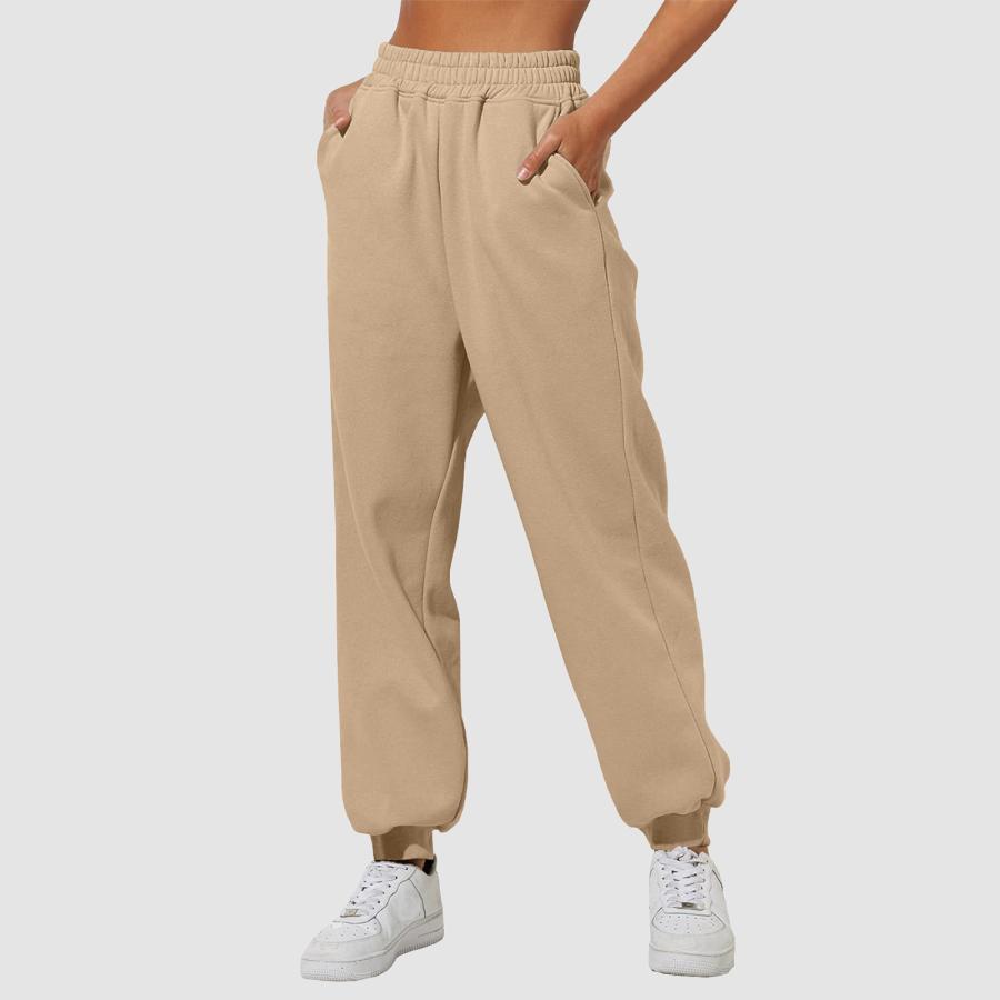 Womens Boyfriend Jogger Goldenrod Heather |  Joggers Bottoms Goldenrod Heather