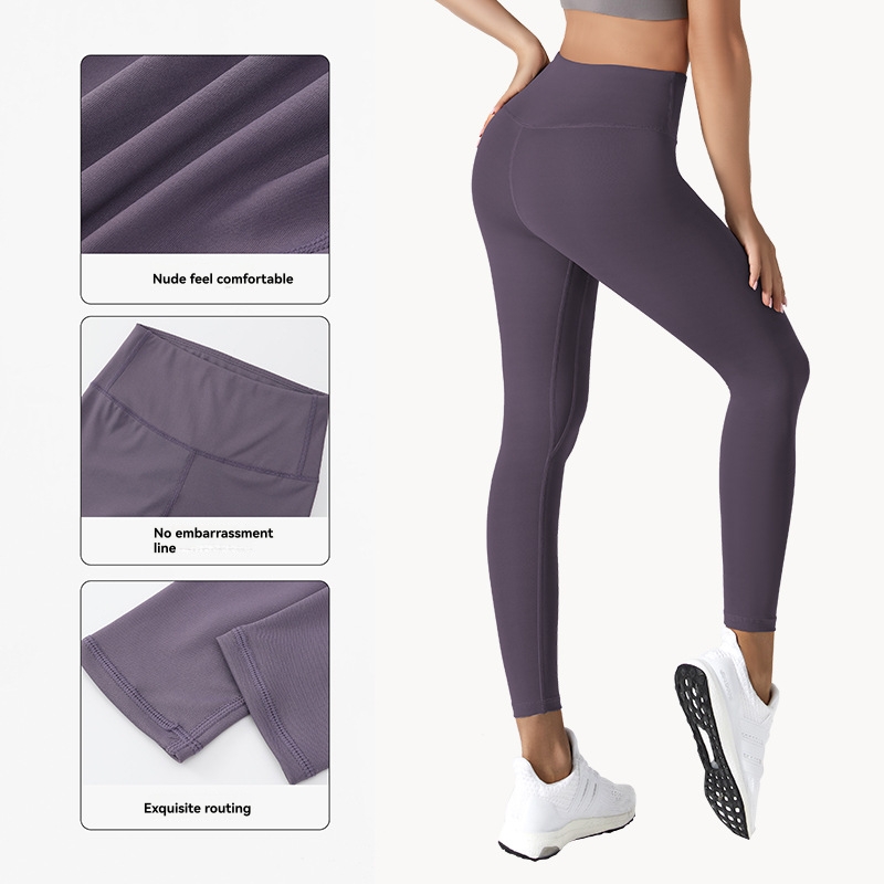 Womens Clean Elevation Legging-Long Midnight Heather |  Leggings Bottoms Leggings