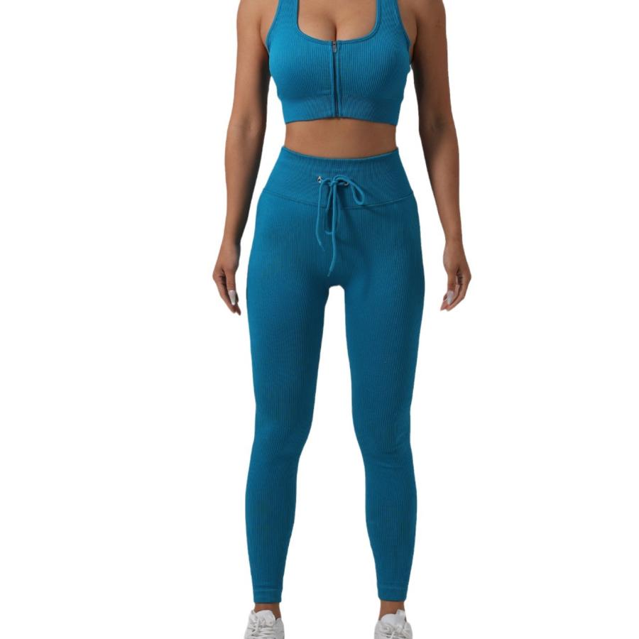 Womens Daily Legging French Blue |  Leggings Bottoms French Blue