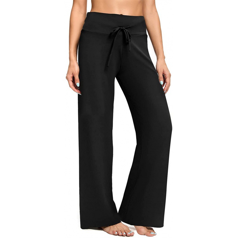 Womens Daily Wideleg Black |  Pants Bottoms Black