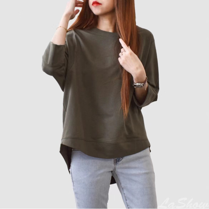 Womens Daydream Crew Light Heather Grey |  Long Sleeve Tops Long Sleeve Tops Light Heather Grey