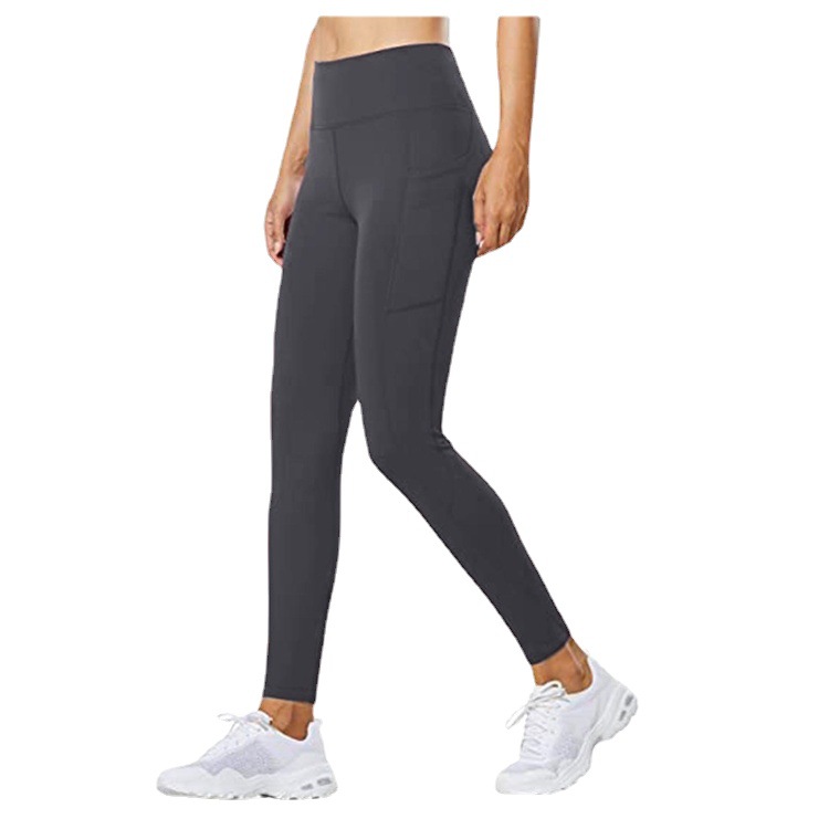 Womens Evolve Zipped Legging Soft Pewter |  Leggings Bottoms Leggings