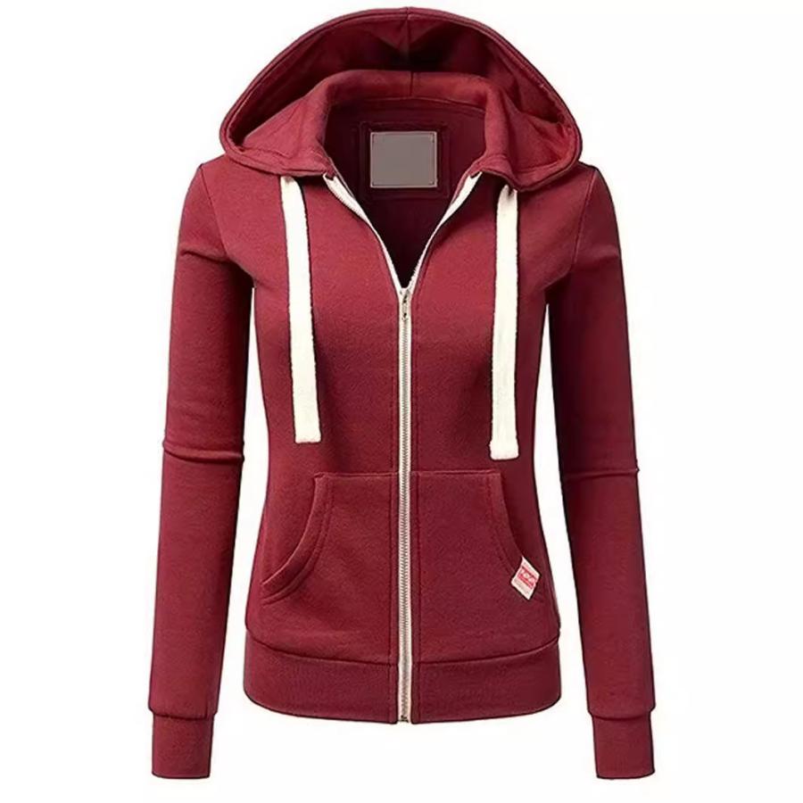 Womens Granite Cropped Hoodie Cerise Heather |  Hoodies & Sweatshirts Hoodies & Sweatshirts Cerise Heather