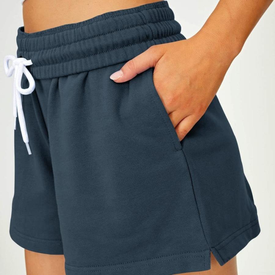 Womens Halo Boxy Short Milkweed Heather |  Shorts & Skirts Bottoms Milkweed Heather