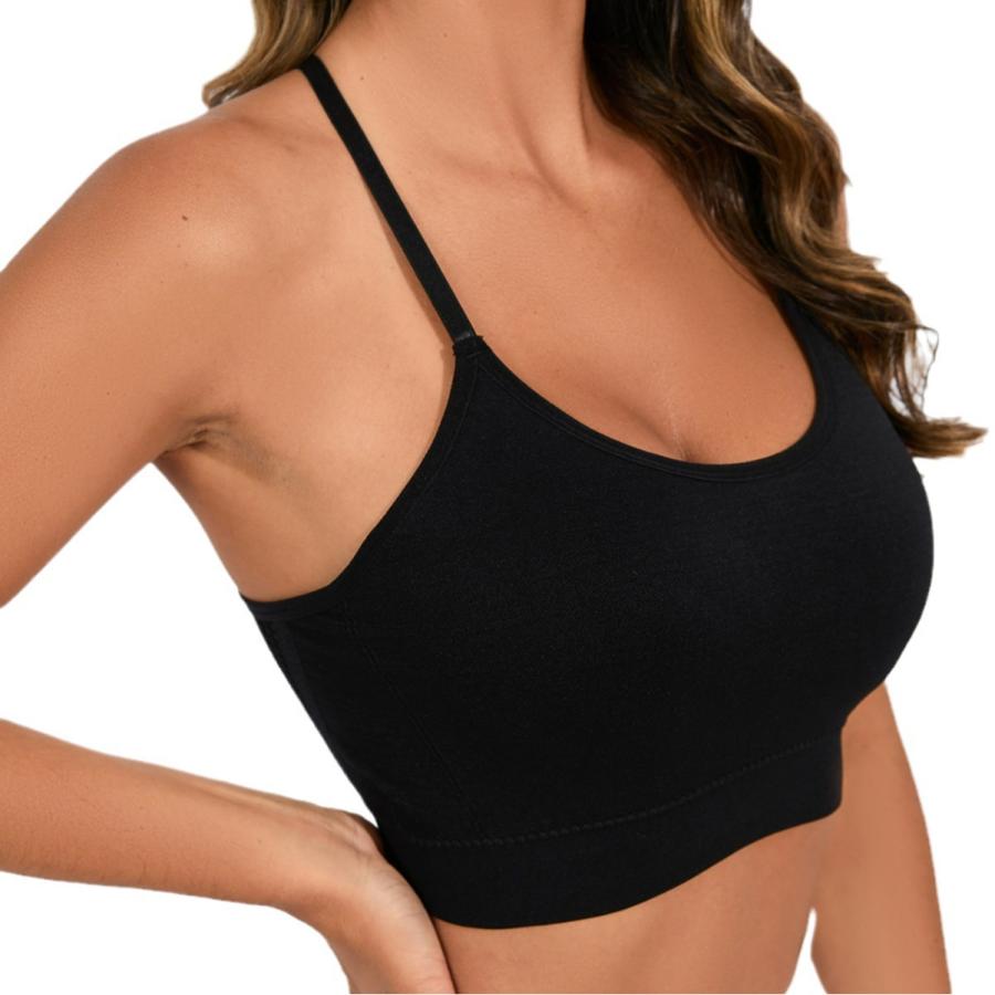 Womens Halo Essential Bra Midnight Heather |  Sports Bras Sports Bras Midnight Heather