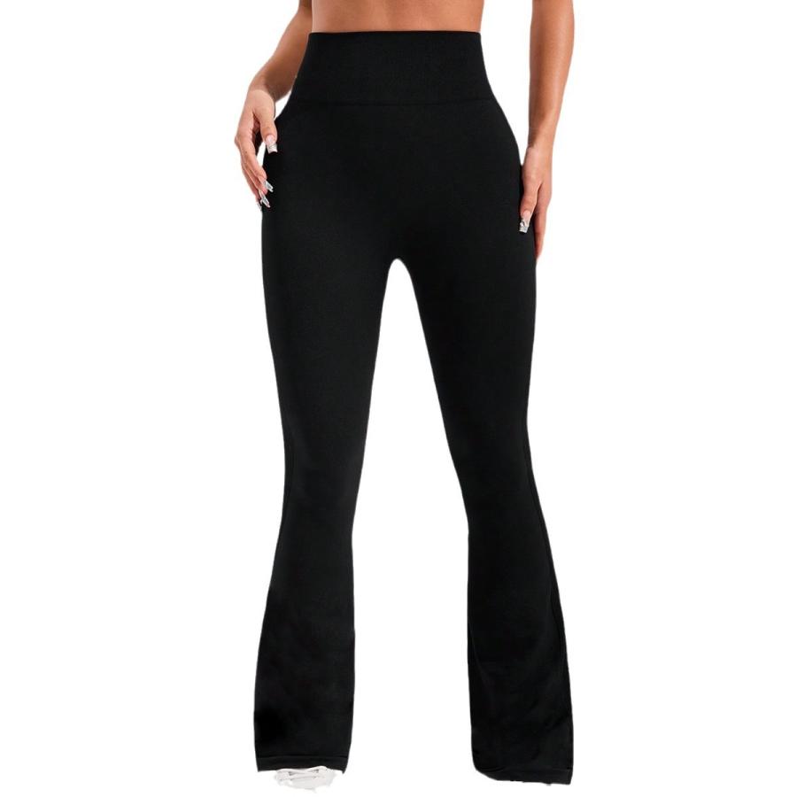 Womens Halo Slim Flare Black Heather |  Pants Bottoms Black Heather