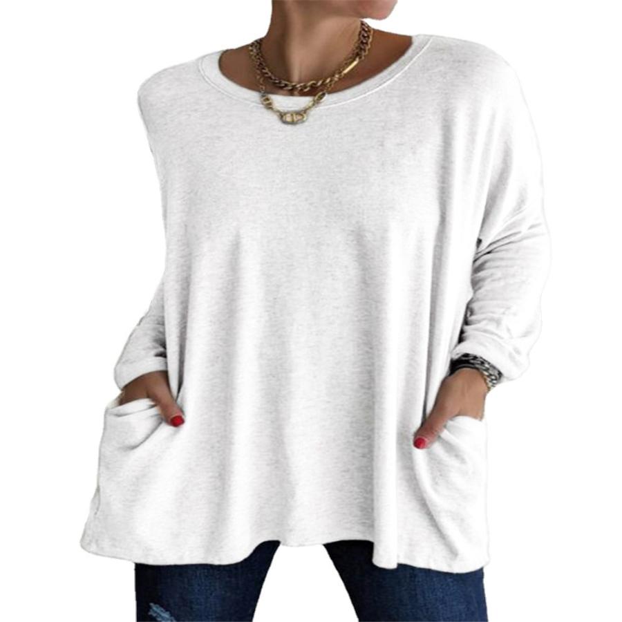 Womens Long-Sleeve Feather Tee Washed Black |  Long Sleeve Tops Long Sleeve Tops Long Sleeve Tops