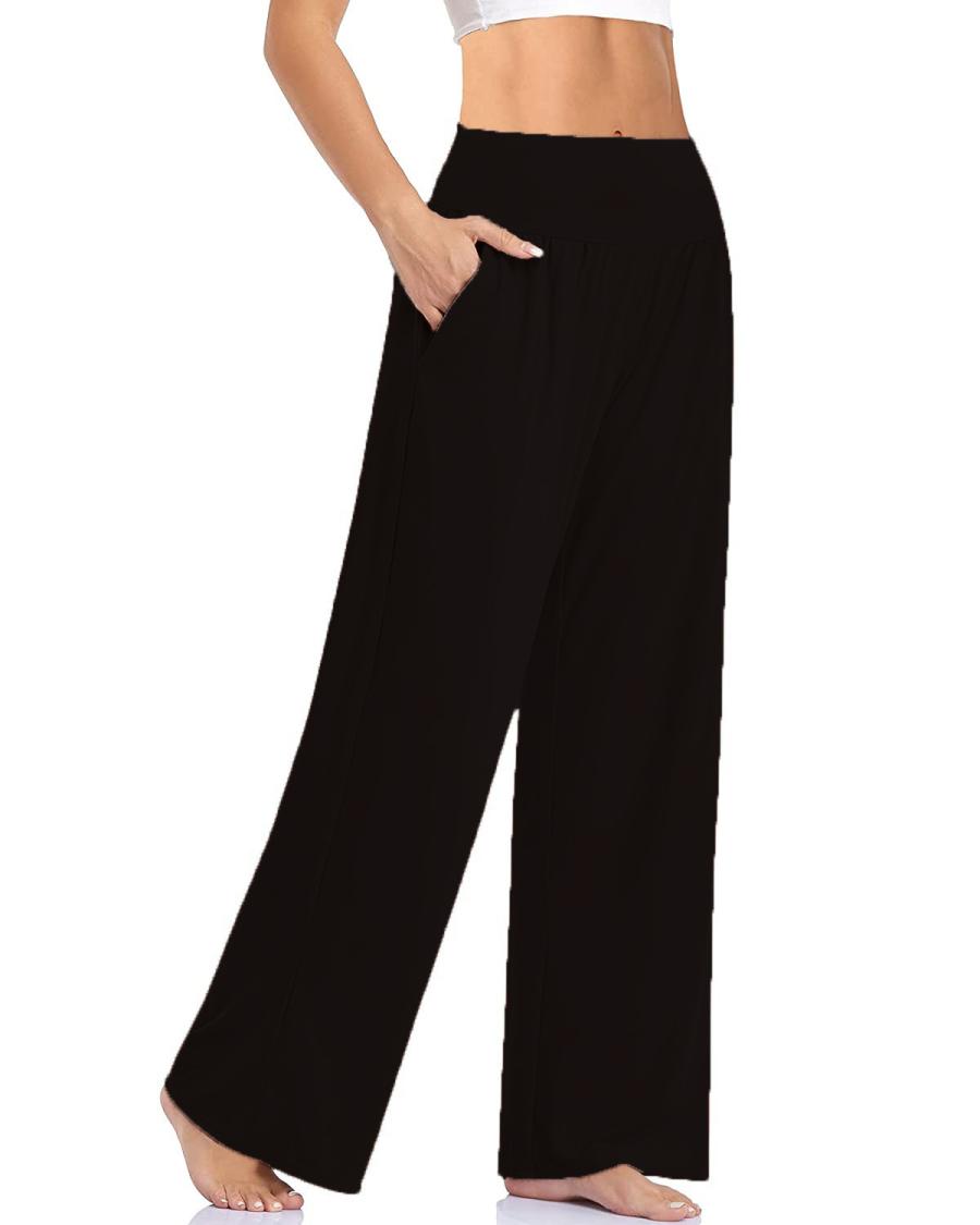 Womens Lux At Ease Straight Black |  Pants Bottoms Black