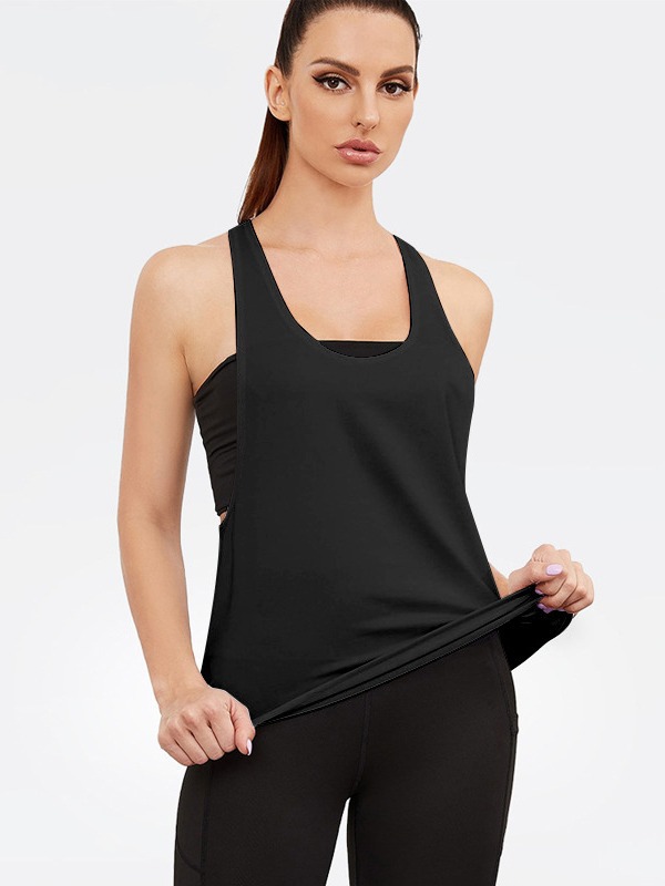 Womens Lux Performance Tank Black |  Tanks Tanks Black