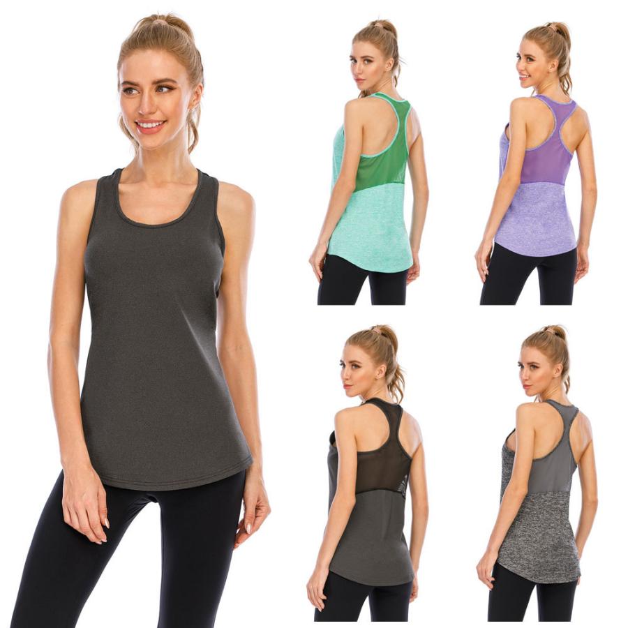 Womens Lux Performance Tank Hazelnut Heather |  Short Sleeve Tops Short Sleeve Tops Hazelnut Heather