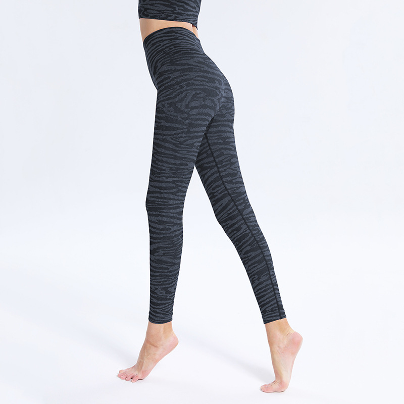 Womens Maze Jacquard Legging Black Maze |  Leggings Bottoms Black Maze