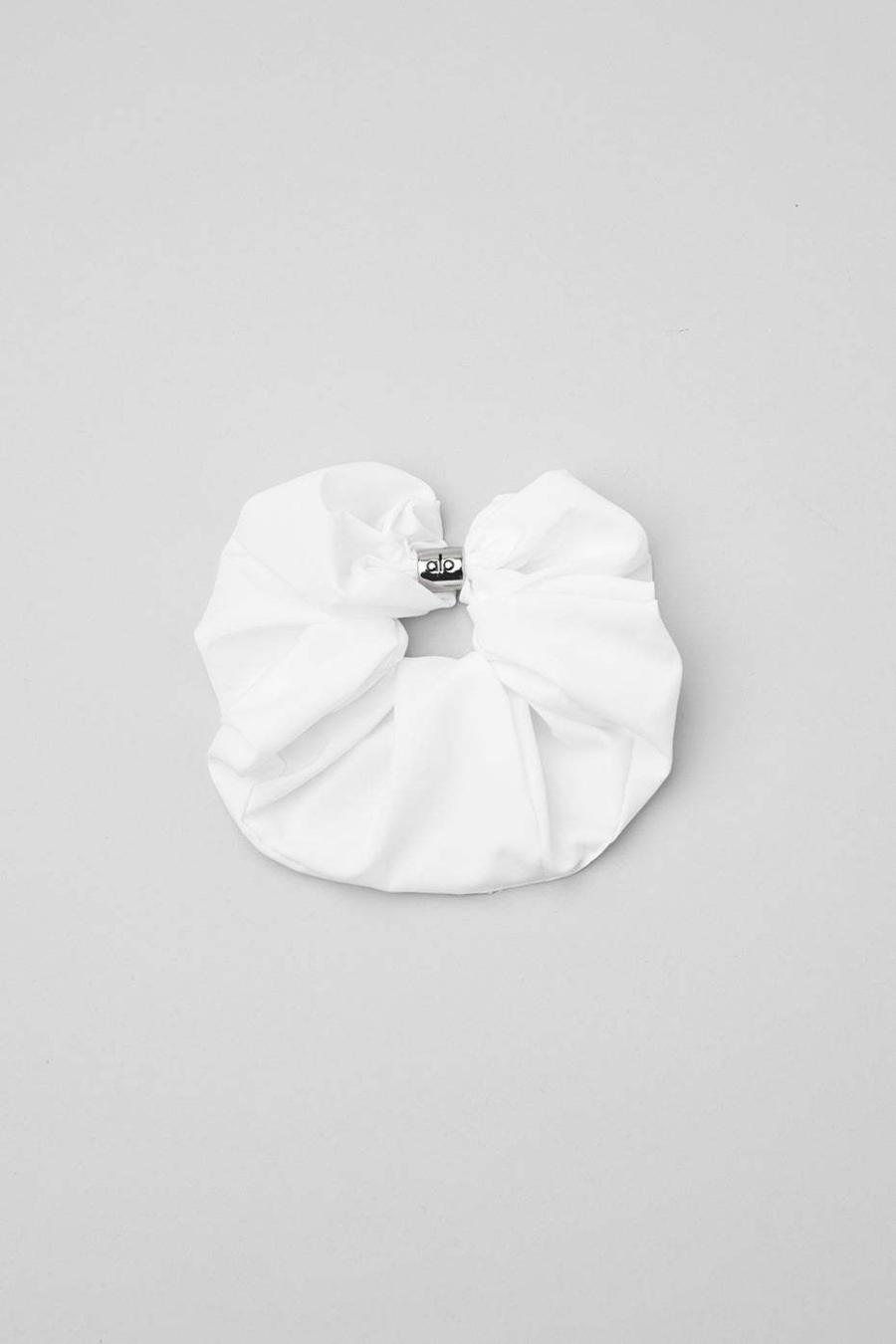 Womens Quilted Puff Scrunchie Flint |  Headwear Accessories Flint