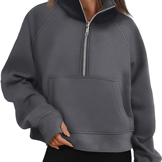 Womens Restore Half Zip Hoodie Elderberry |  Hoodies & Sweatshirts Hoodies & Sweatshirts Elderberry