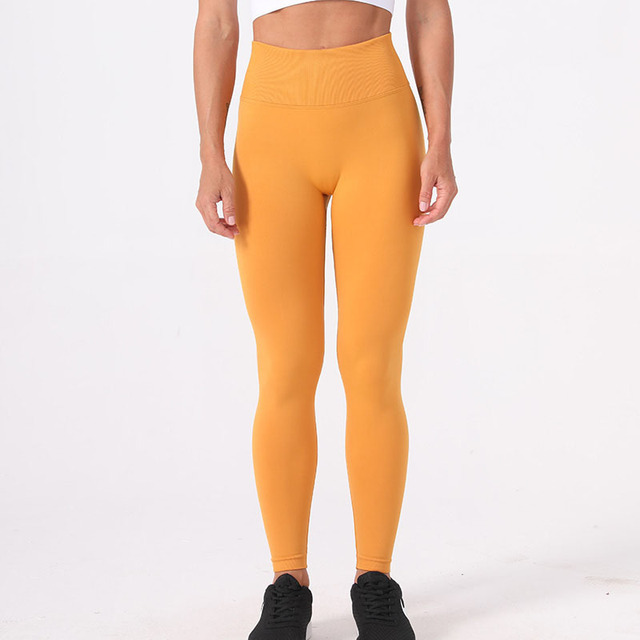 Womens Rib Studio Legging Dark Golden |  Leggings Bottoms Dark Golden