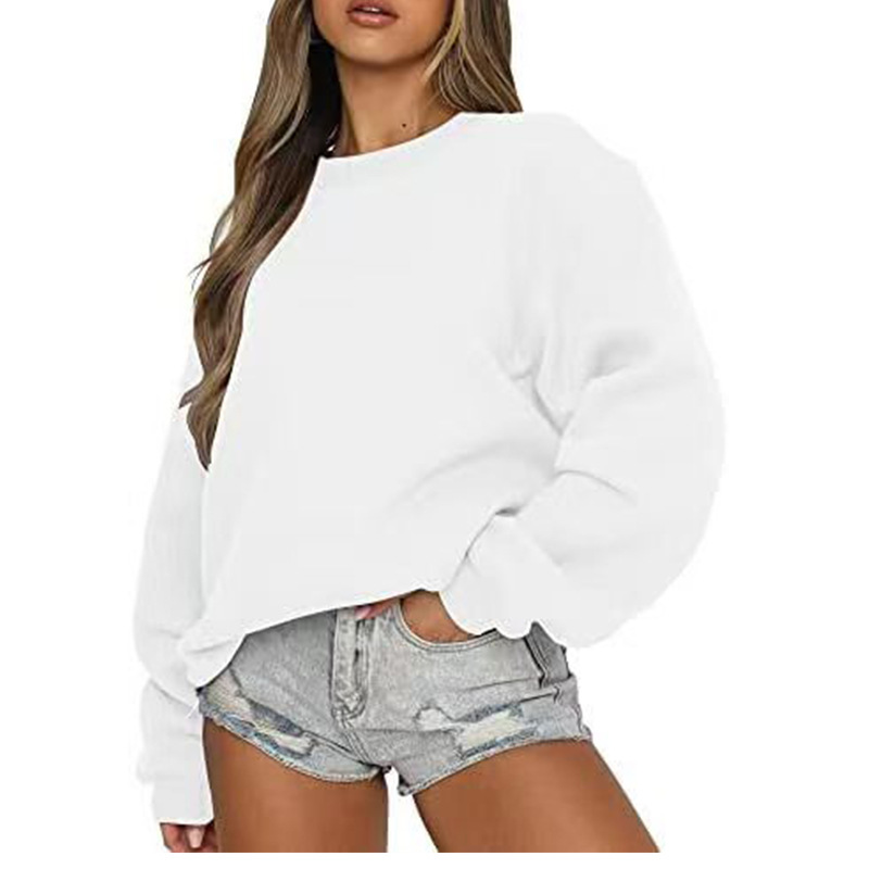 Womens Sedona Crew White |  Long Sleeve Tops Long Sleeve Tops Long Sleeve Tops