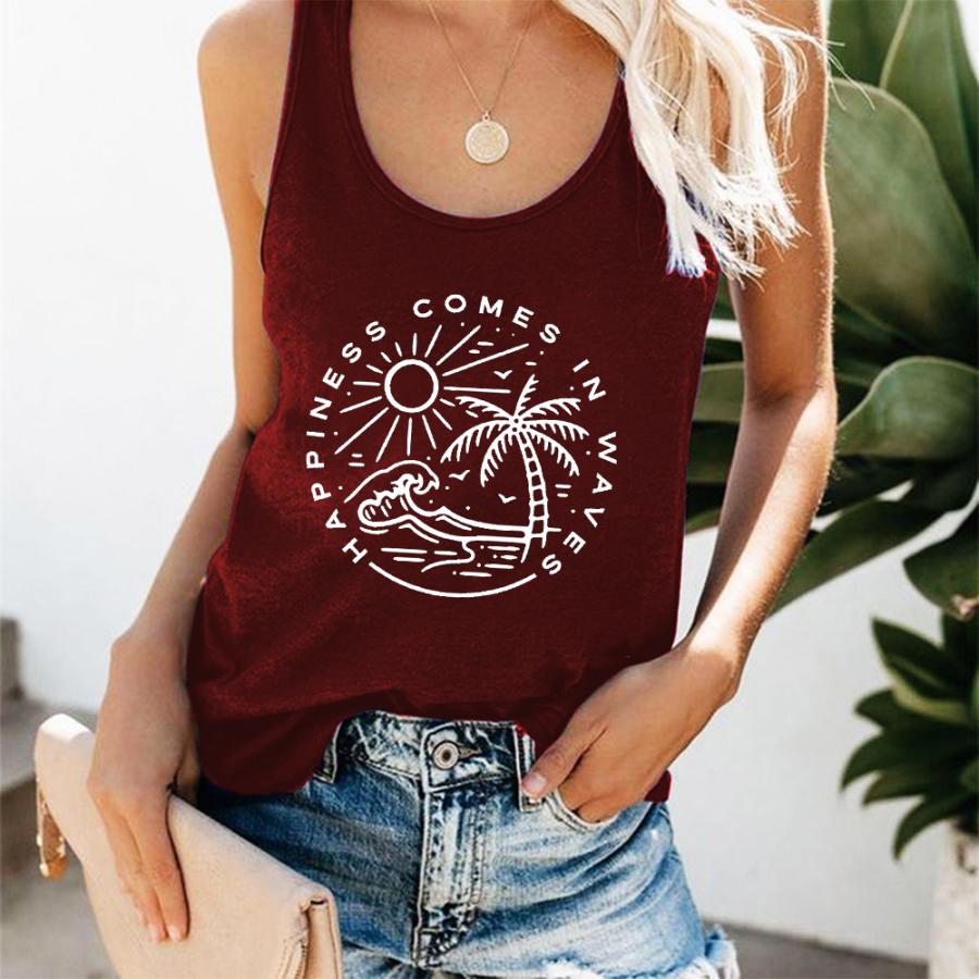 Womens The Rise The Shine Tank Mauve |  Tanks Tanks Mauve