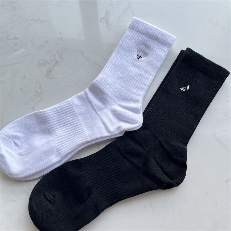 Womens V1 Crew Sock White |  Socks Womens Socks