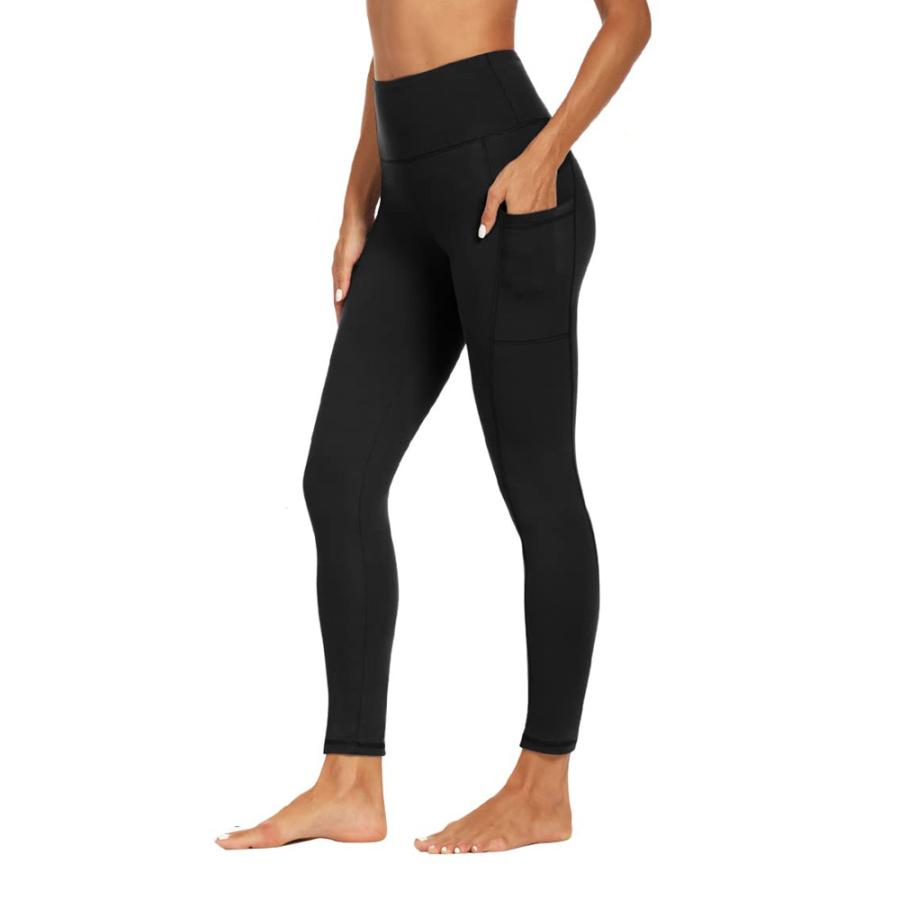 Womens Daily Pocket Legging Black |  Leggings Bottoms Black